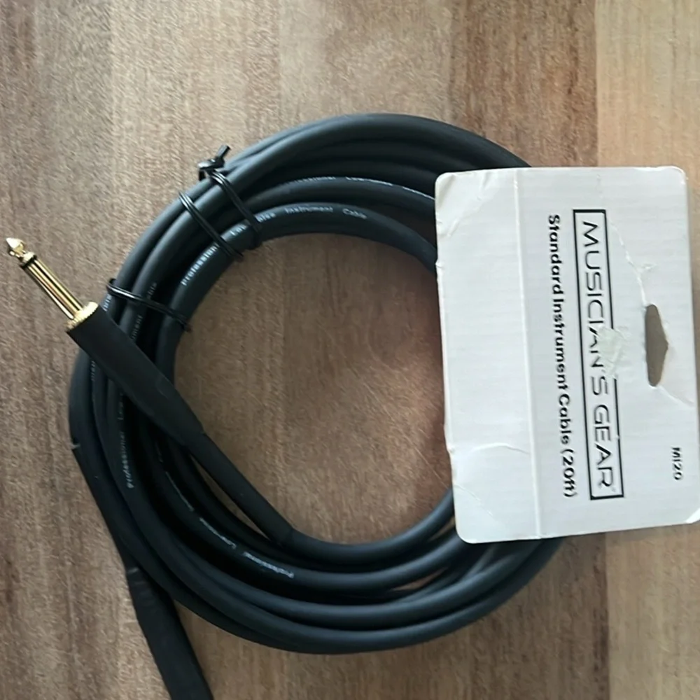 Instrument Cable Set - Black and Silver